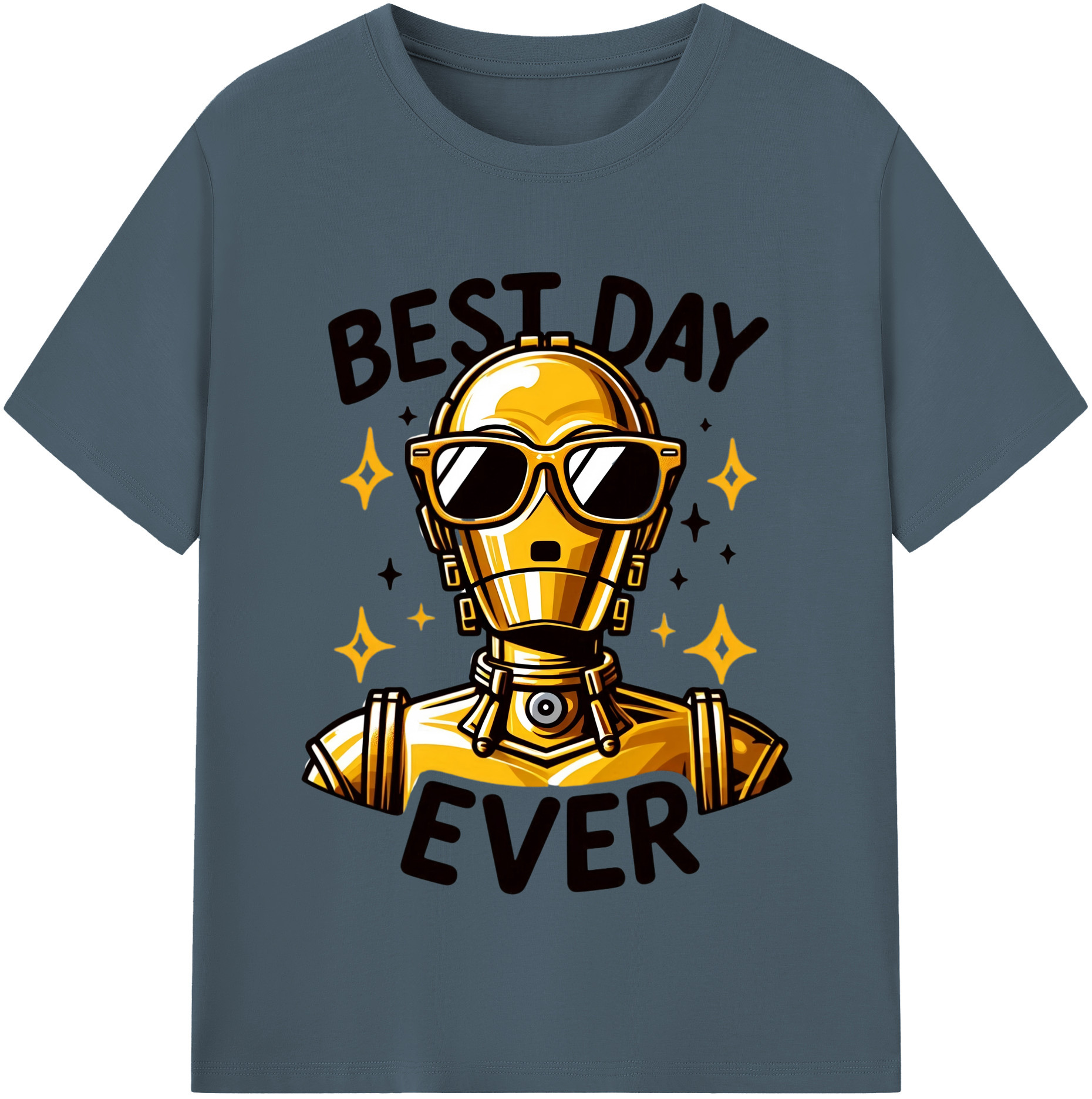 （画像用） スター・ウォーズ Star Wars 綿100％半袖Tシャツ（フロントプリント）